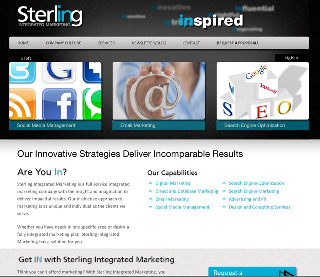 Brand Identity & Web Design for Sterling Integrated Marketing