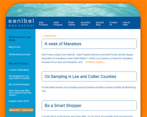 New Website Launched - Sanibel Sea School